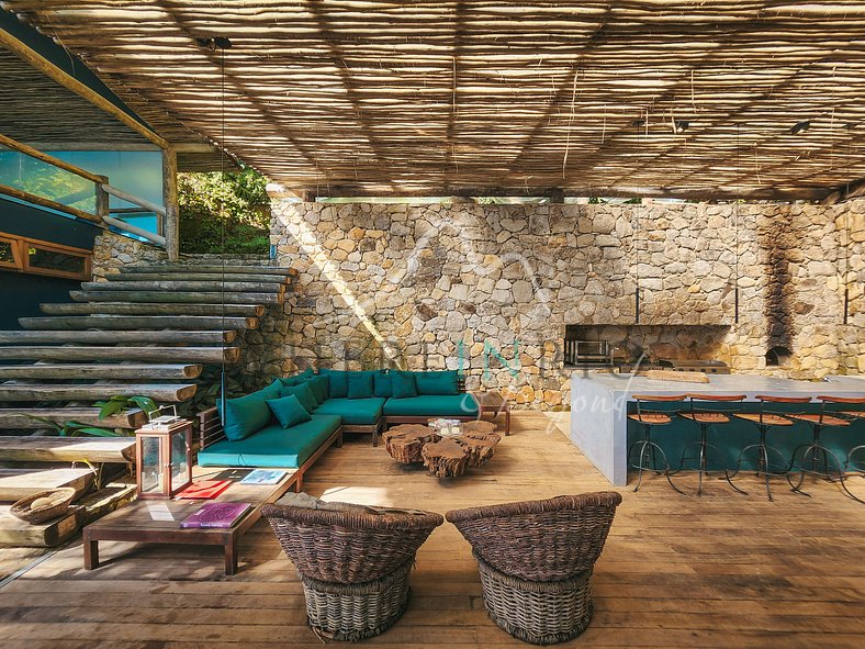 Maison avec piscine sur une île paradisiaque à Angra dos Rei