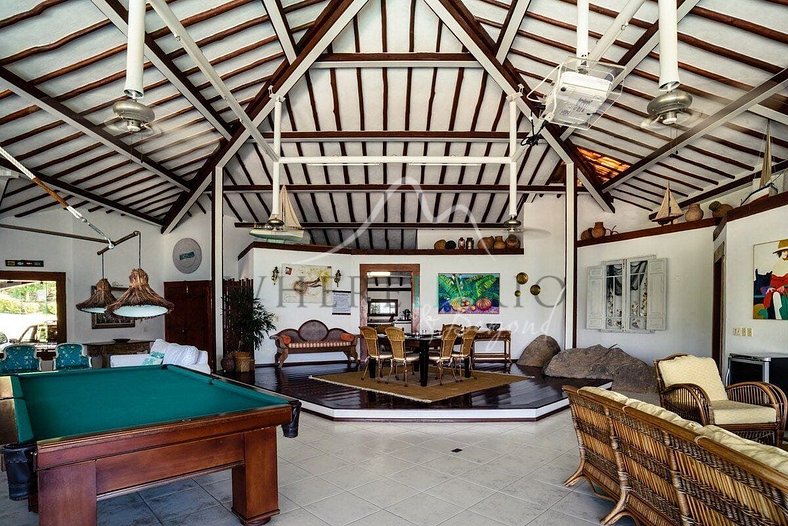 Maison avec vue sur la mer à Ilhabela pour une location sais