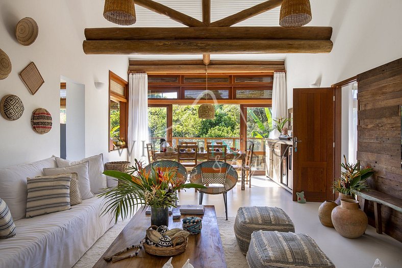 Maison de vacance au style rustique - chic à Trancoso - Bahi