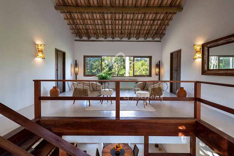 Maison style bohème de 5 suites à Trancoso - Bahia