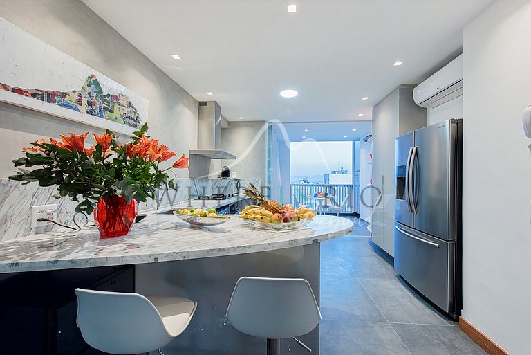 Penthouse à Ipanema avec piscine et vue incroyable