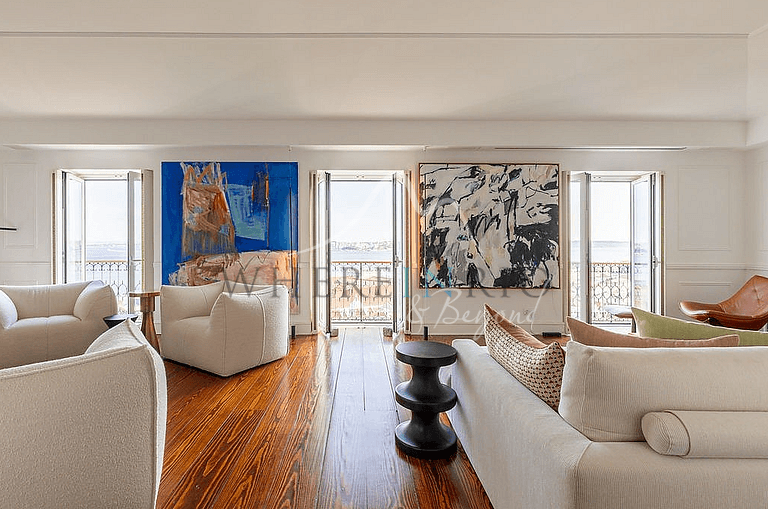 Penthouse avec vue imprenable à Lisbonne