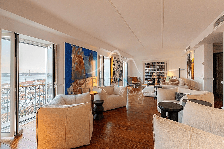 Penthouse avec vue imprenable à Lisbonne