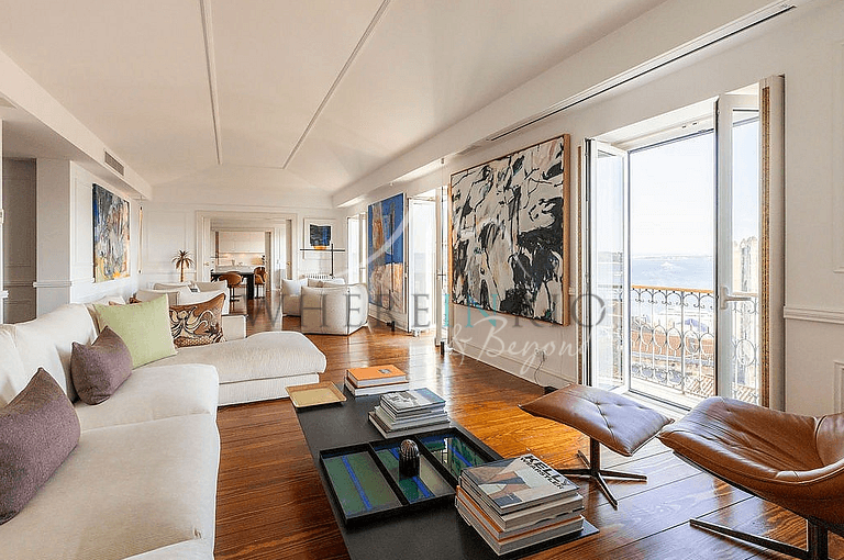 Penthouse avec vue imprenable à Lisbonne