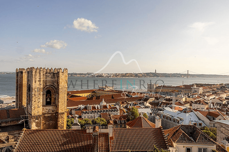 Penthouse avec vue imprenable à Lisbonne