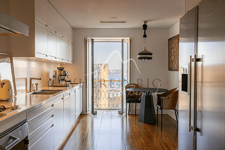 Penthouse avec vue imprenable à Lisbonne