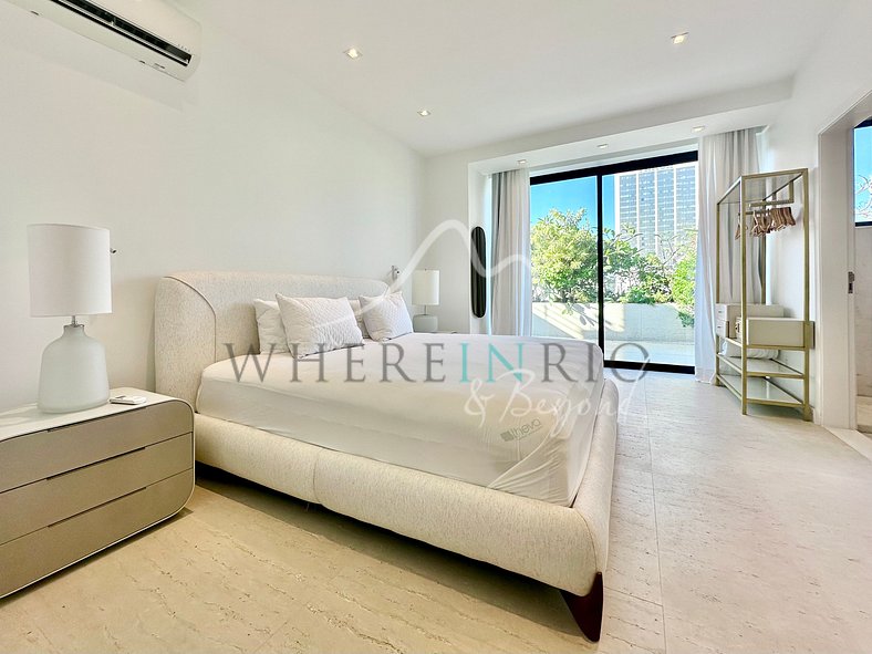 Penthouse avec vue sur l'océan à Copacabana