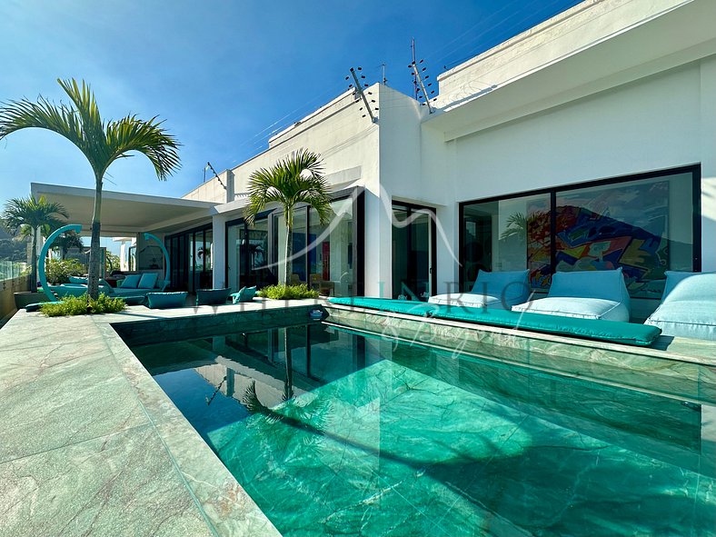 Penthouse avec vue sur l'océan à Copacabana