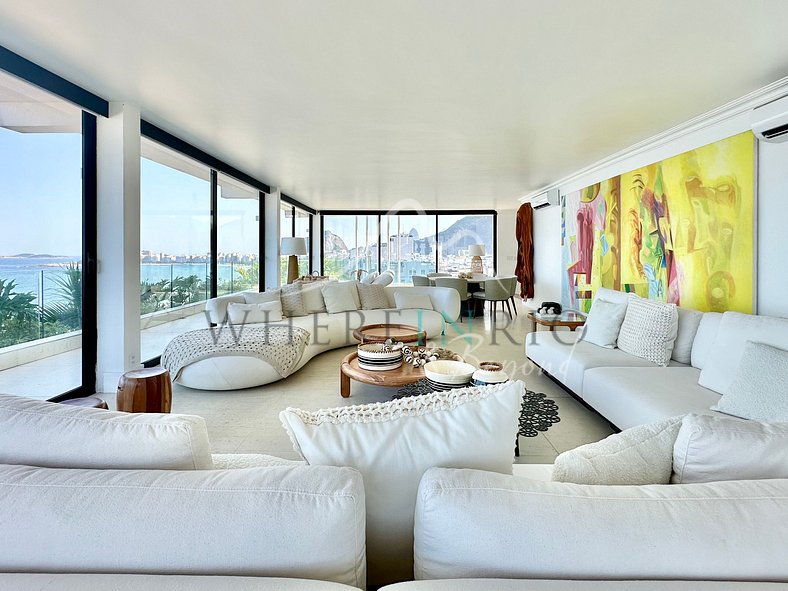 Penthouse avec vue sur l'océan à Copacabana