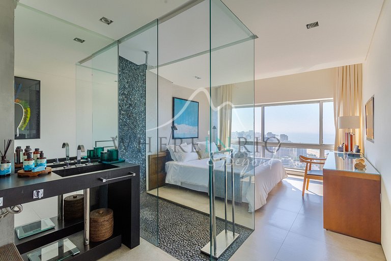 Penthouse de 3 chambres avec la meilleure vue de Rio de Jane