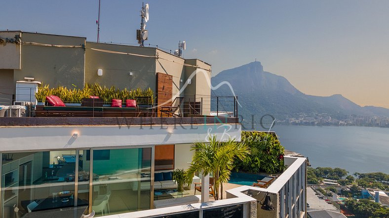 Penthouse de 3 chambres avec la meilleure vue de Rio de Jane