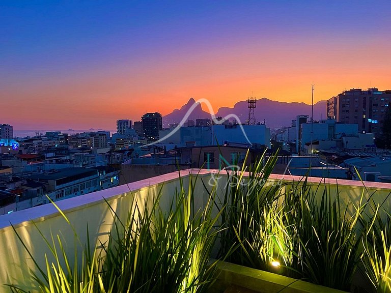 Penthouse de 4 suites avec piscine privée à Ipanema