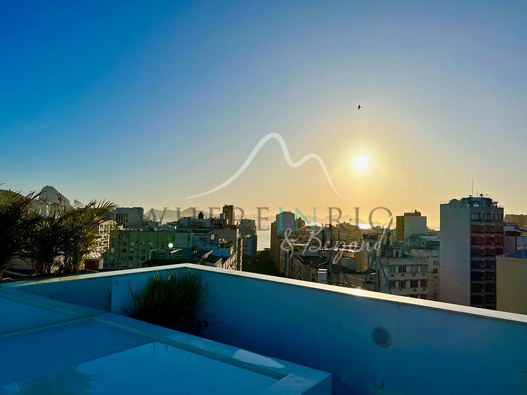 Penthouse de 4 suites avec piscine privée à Ipanema