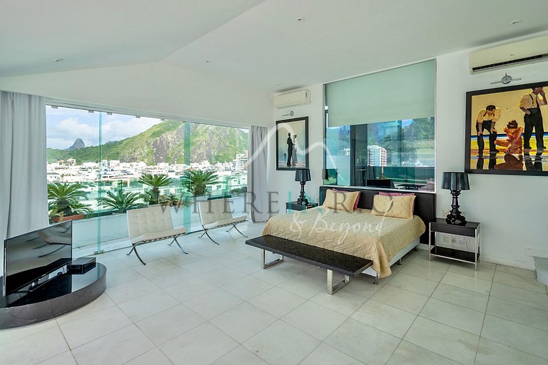 Penthouse de 5 chambres avec vue sur la mer à Copacabana