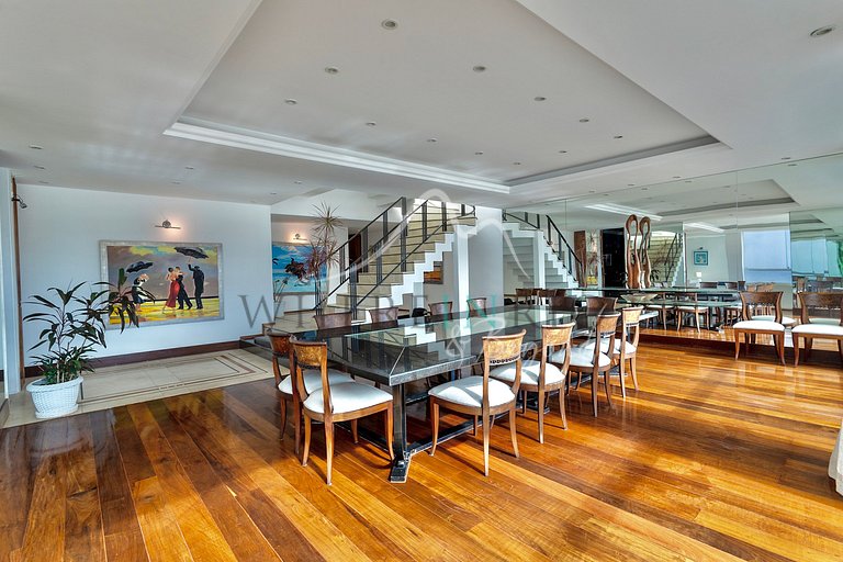 Penthouse de 5 chambres avec vue sur la mer à Copacabana