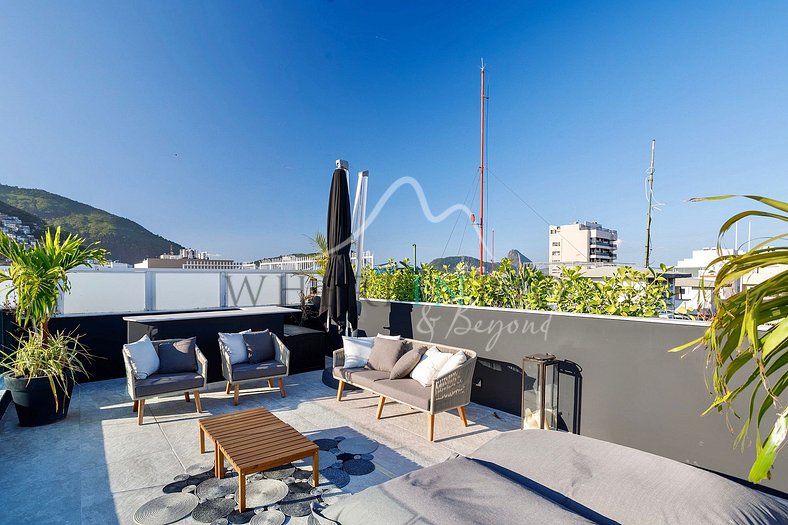 Penthouse de luxe pour location saisonnière à Arpoador