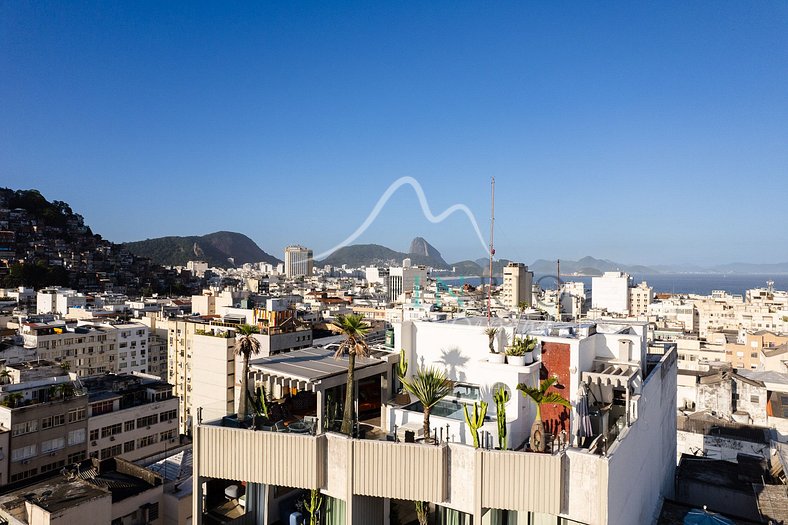 Penthouse in Ipanema with pool and incredible view