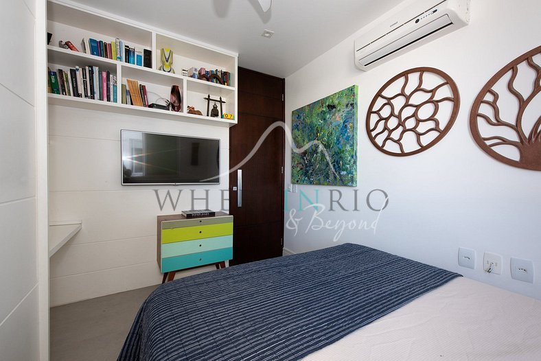 Penthouse triplex avec vue sur Lagoa à Ipanema