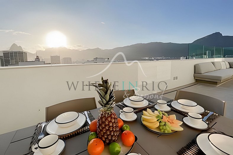 Penthouse triplex for seasonal rental in Ipanema