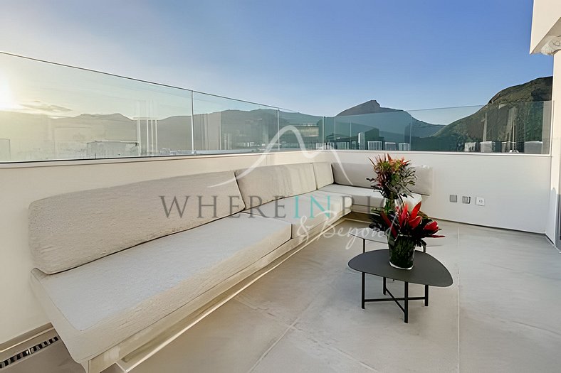 Penthouse triplex for seasonal rental in Ipanema