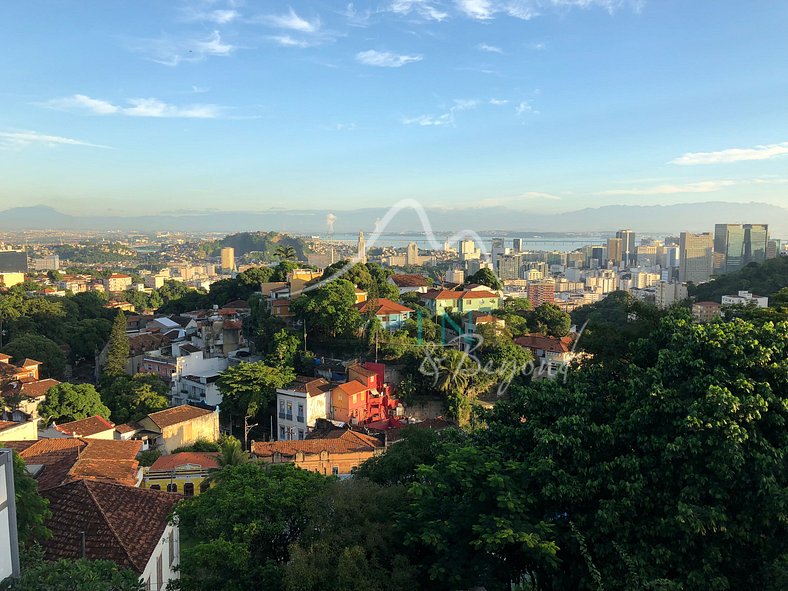 Private villa with views of the Sugar Loaf in Santa Teresa