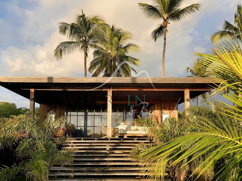 Splendide maison en bord de plage près d'ilhéus à Bahia