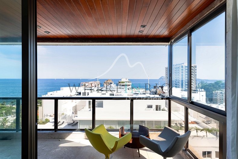 Splendide penthouse de 5 suites avec vue digne d'une carte p