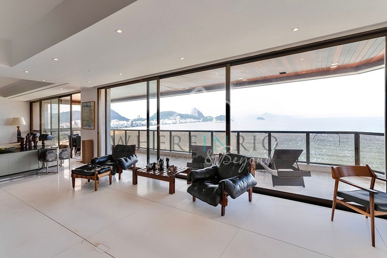 Splendide penthouse de 5 suites avec vue digne d'une carte p