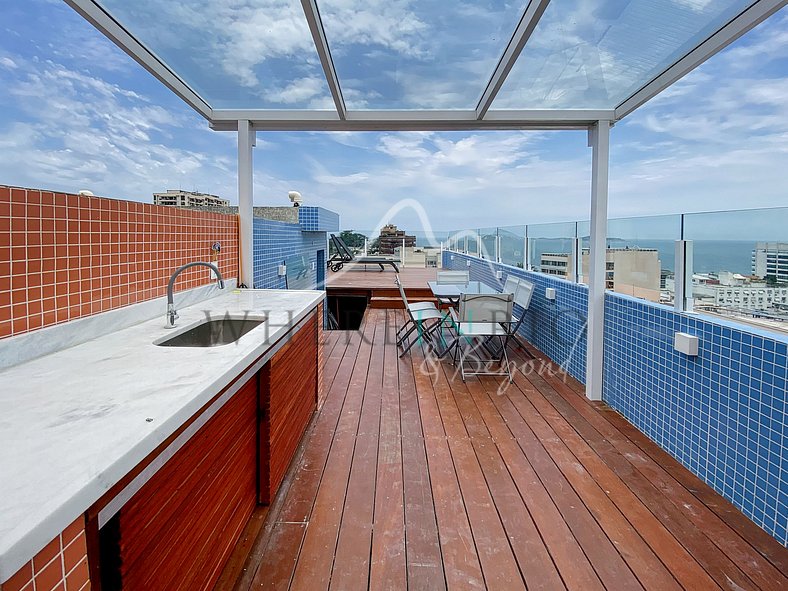 Superbe penthouse avec piscine à Copacabana