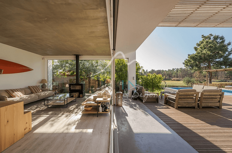 Villa à Comporta avec un superbe espace extérieur