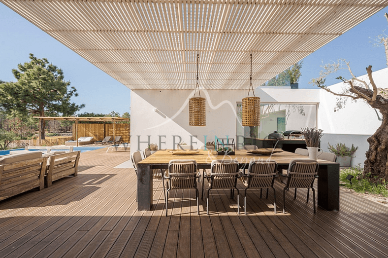 Villa à Comporta avec un superbe espace extérieur