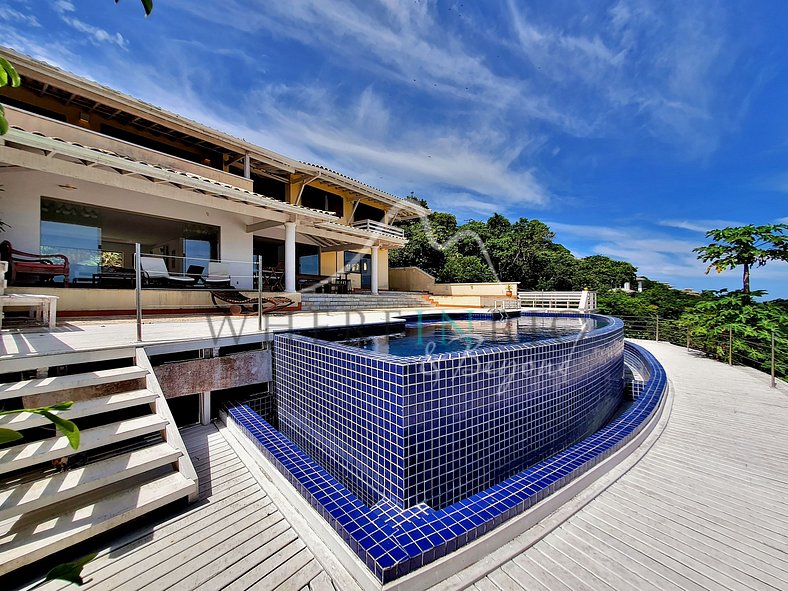 Villa à louer avec piscine et superbe vue à Buzios