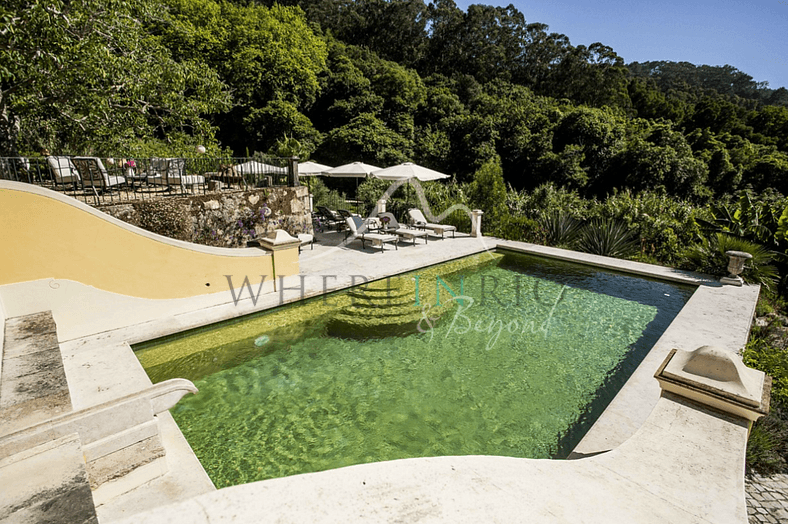 Villa avec des vues à couper le souffle à Sintra.