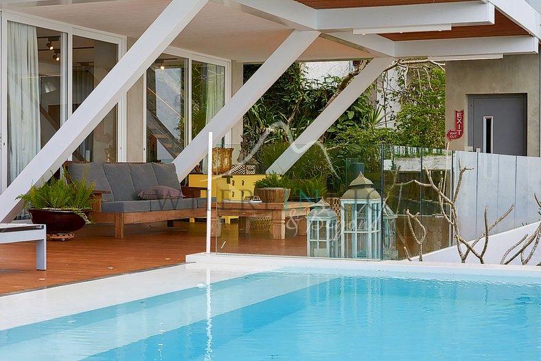 Villa avec vue imprenable sur le Morro dois Irmãos