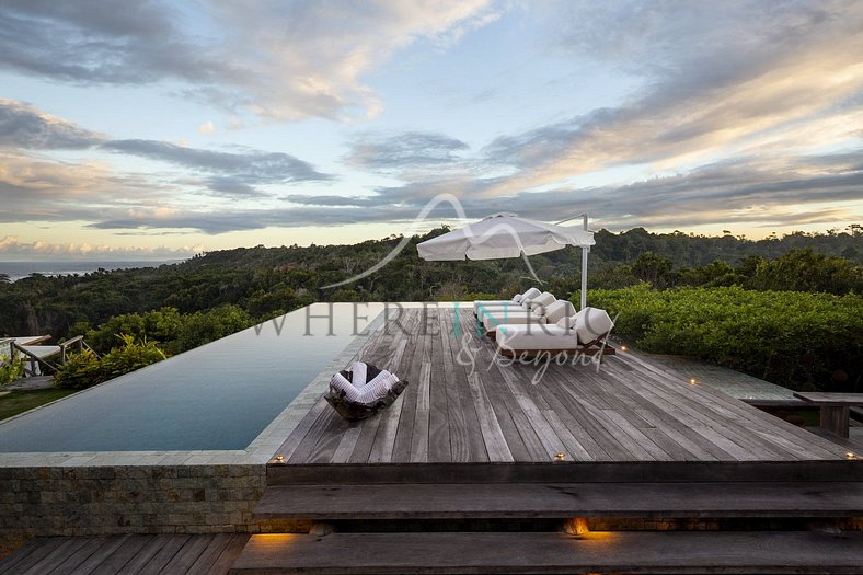 Villa avec vue mer à Arraial D'Ajuda - Bahia