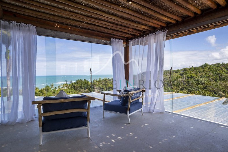 Villa avec vue mer à Arraial D'Ajuda - Bahia