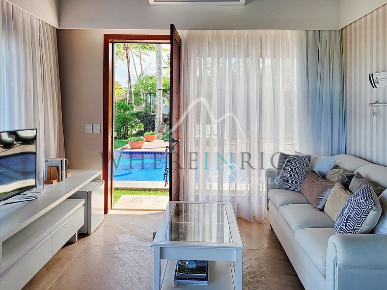 Villa con playa privada para unas vacaciones de ensueño