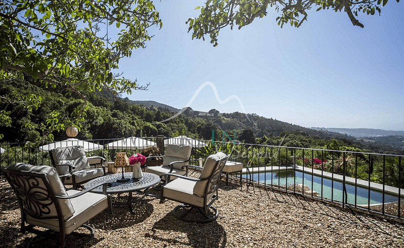 Villa con vistas impresionantes en Sintra