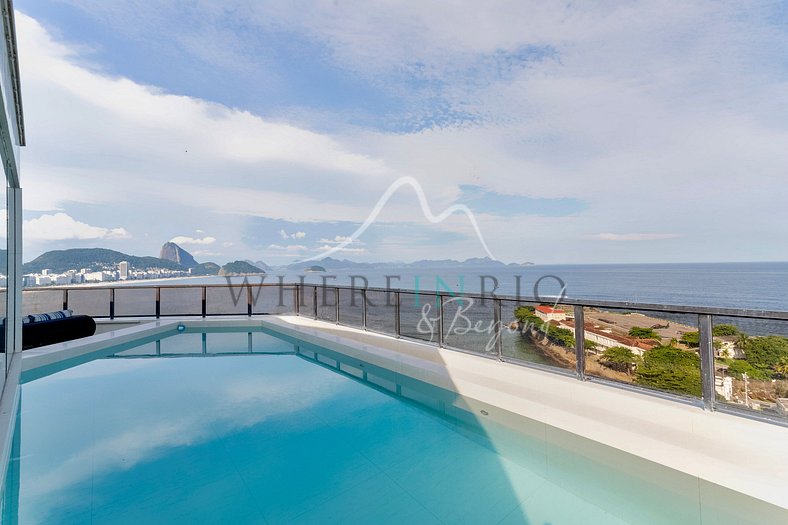 Wonderful penthouse with 5 suites and stunning view in Copac